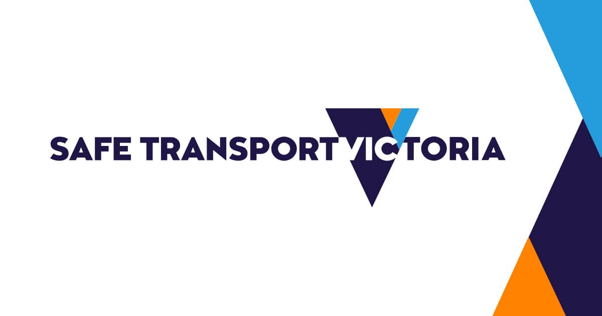 Safe Transport Victoria logo